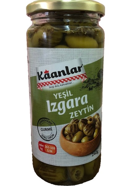 240 gr Izgara Yeşil Zeytin