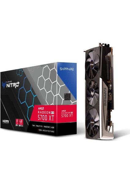 Nitro+ Radeon RX 5700 XT 8GB 256Bit GDDR6 DX(12) PCI-E 4.0 Ekran Kartı (11293-03-40G)