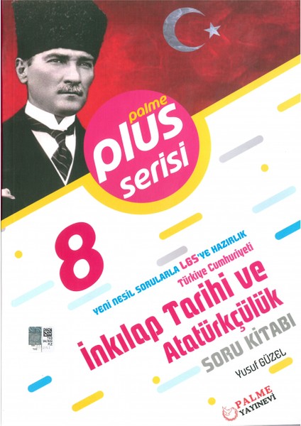 8. Sınıf Plus Serisi İnkılap Tarihi ve Atatürkçülük Soru Kitabı