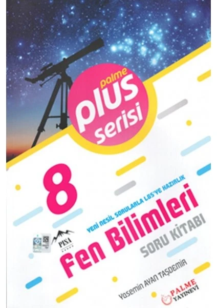 Palme Yayıncılık 8. Sınıf Plus Serisi Fen Bilimleri Soru Kitabı