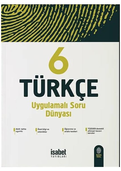 İsabet Yayınları 6. Sınıf Türkçe Uygulamalı Soru Dünyası