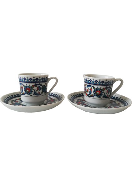 Topkapı Model 6 Kişilik 12 Parça Kahve Fincan Takımı fiyatları