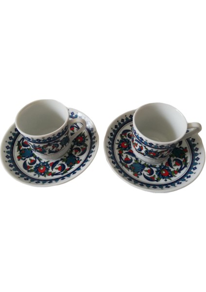 Topkapı Model 6 Kişilik 12 Parça Kahve Fincan Takımı modelleri