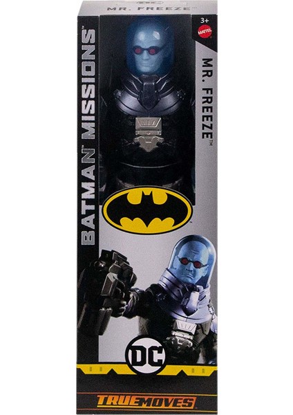 Mattel Batman Missions True-Moves Aksiyon Figür Mr. Freeze 30 cm