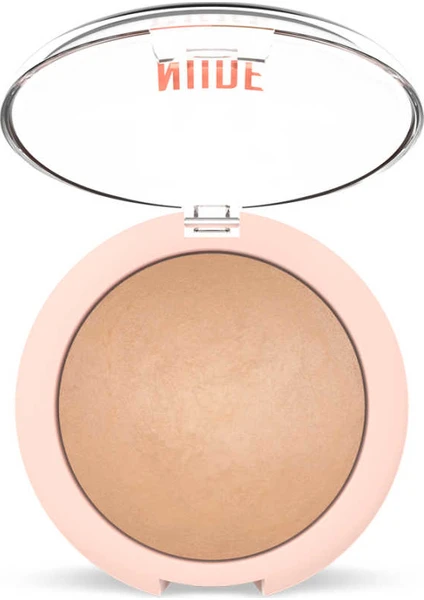 Golden Rose Nude Look Sheer Baked Powder - Nude Glow - Sedefli Pudra - 8691190967192