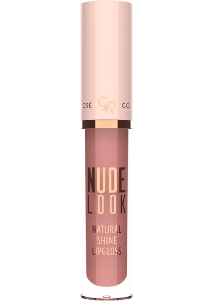 Nude Look Natural Shine Lipgloss No: 02 Pinky Nude - Dudak Parlatıcısı - 8691190967413