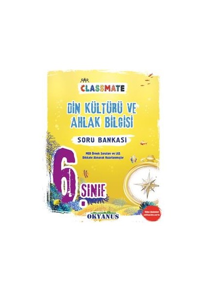 6. Sınıf Classmate Din Kültür Ve Ahlak Bilgisi Soru Bankası