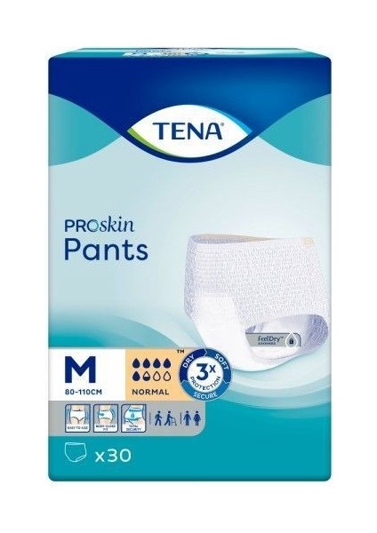 Pant Emici Külot 30 Adet Medium Orta Hasta Bezi 5.5 Damla