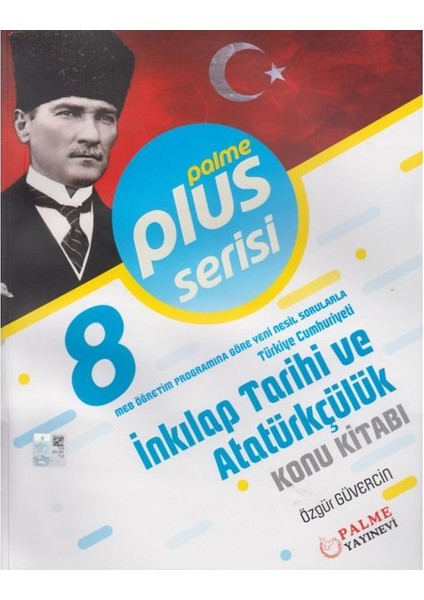 8. Sınıf LGS T. C. İnkılap Tarihi ve Atatürkçülük Konu Kitabı Plus Serisi