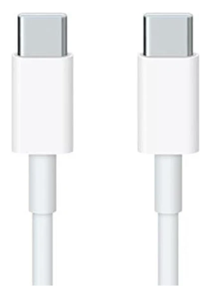 Apple Macbook Android İphone 15/15Pro/15ProMax Uyumlu 2 Metre USB-C Type-C Şarj Kablosu 2 mt