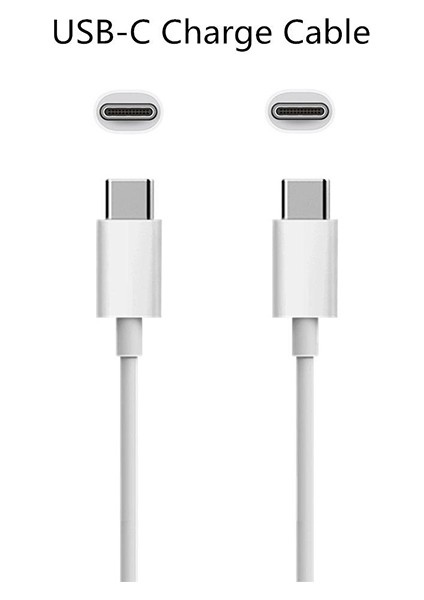 Apple Macbook Android İphone 15/15Pro/15ProMax Uyumlu 2 Metre USB-C Type-C Şarj Kablosu 2 mt