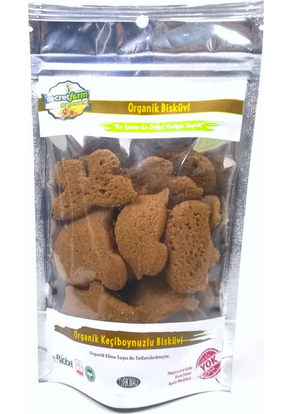 Organik Keçiboynuzu Bisküvi 80gr