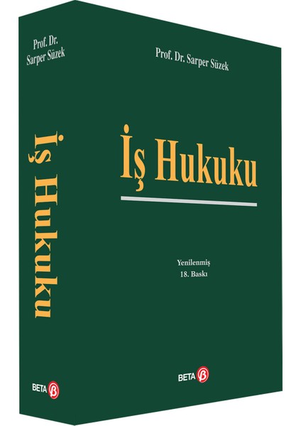 İş Hukuku - Sarper Süzek