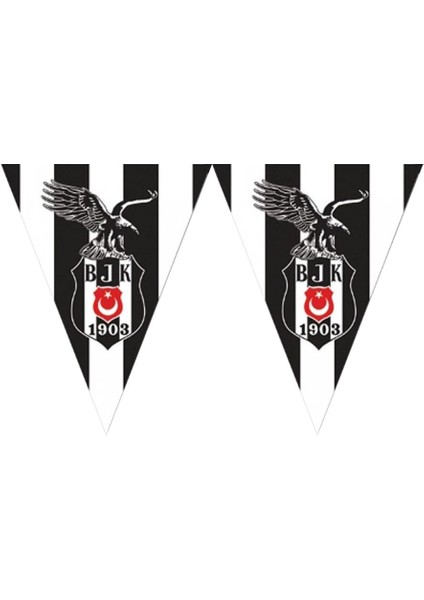 Beşiktaş Lisanslı Üçgen Bayrak Afiş