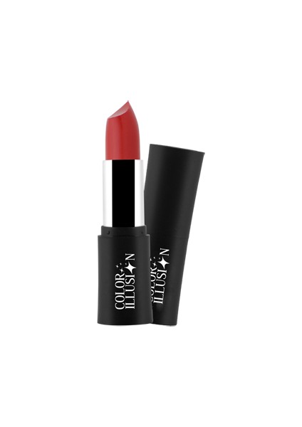 Color Illusion Mat Ruj Koyu Kırmızı