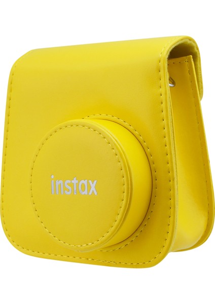 Instax Mini 9 Sarı Deri Çanta