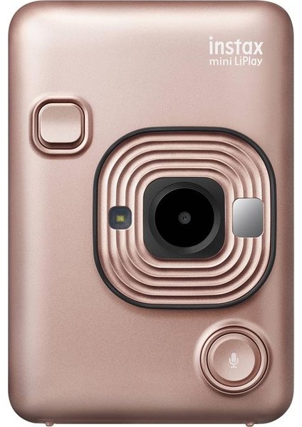 Instax Mini Liplay Hybrid Blush Gold Fotoğraf Makinesi