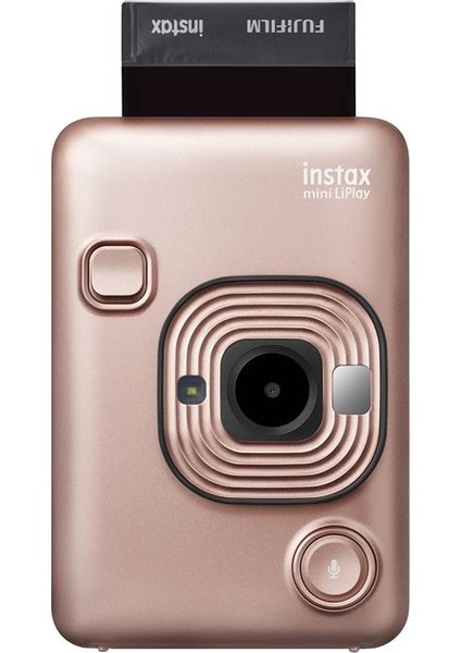Instax Mini Liplay Hybrid Blush Gold Fotoğraf Makinesi