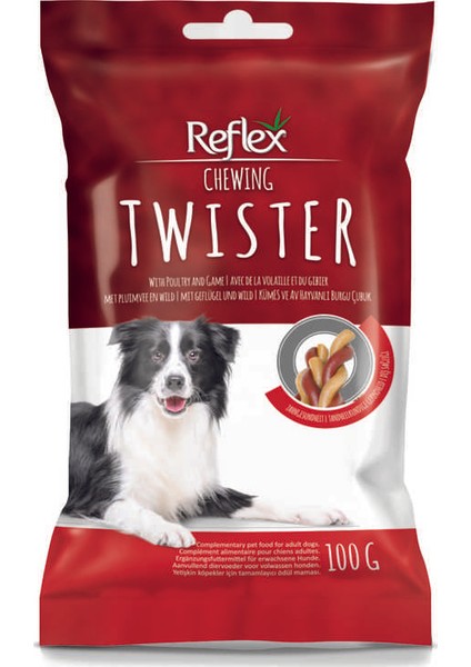 Twister Av Havyanlı Köpek Ödül Çubuğu 100 g