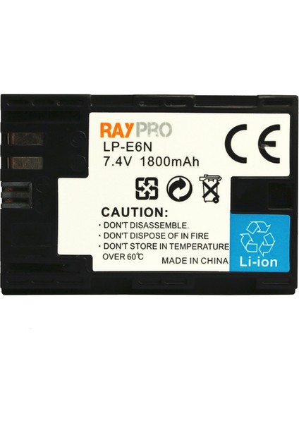 Canon Için Lp-E6 LP-E6N Batarya Pil