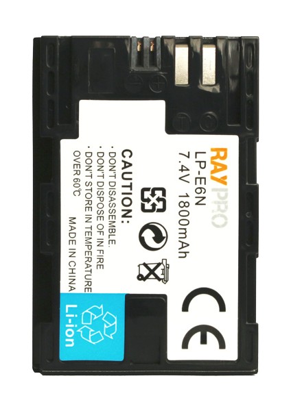 Canon Için Lp-E6 LP-E6N Batarya Pil