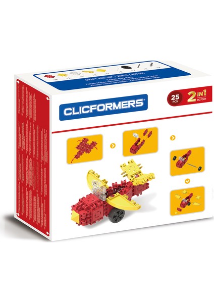 Craft Set Red 25 Parça