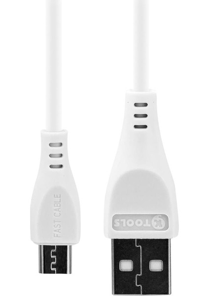 Eco 1,5A Beyaz Micro USB Data ve Şarj Kablosu 1mt