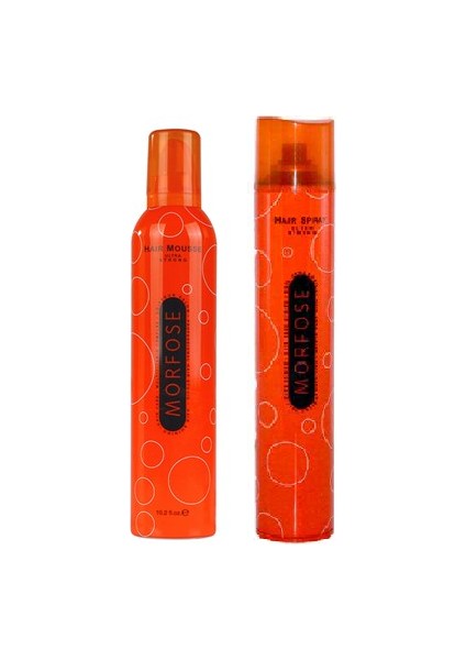 Saç Köpüğü 350 ml + Morfose Saç Spreyi 400 ml