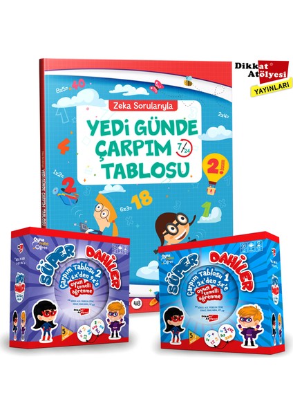 Süper Dahiler Çarpım Tablosu Seti