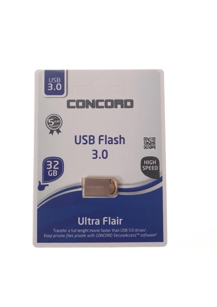 C-3U 32GB USB 3.0 Metal Mini Flash Bellek