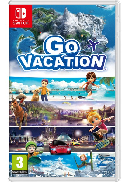 Go Vacation Switch Oyun (Resmi Distribütör Ürünü)