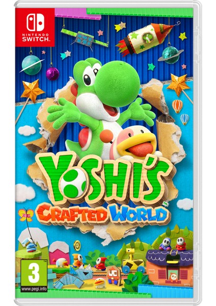 Yoshi's Crafted World Switch Oyun (Resmi Distribütör Ürünü)