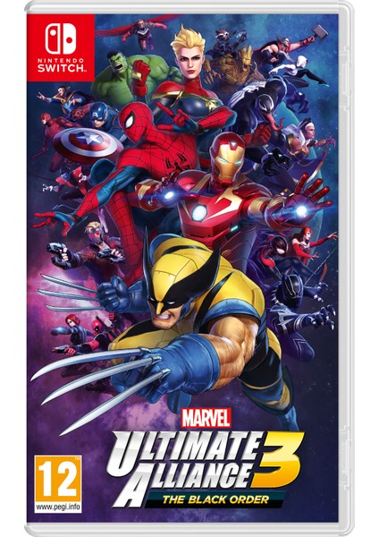 Marvel Ultimate Alliance 3 : The Black Order Switch Oyun (Resmi Distribütör Ürünü)
