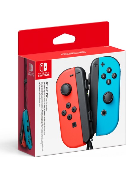 Joy-Con İkili Kırmızı/Mavi (Resmi Distribütör Ürünü)