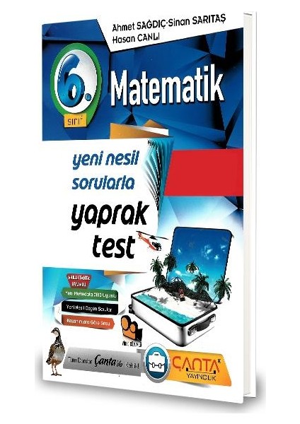 6.Sınıf Matematik Yaprak Test-2020 Ahmet Sağdıç - Sinan Sarıtaş