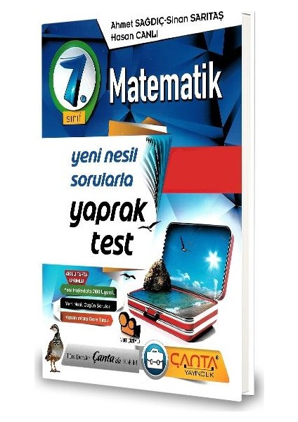 7.Sınıf Matematik Yaprak Test-2020 Ahmet Sağdıç - Sinan Sarıtaş