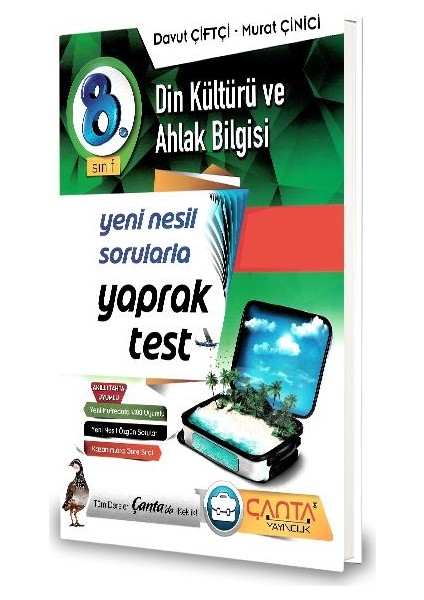 8.Sınıf Din Kültürü Yaprak Test-2020 Davut Çiftçi - Murat Çinici