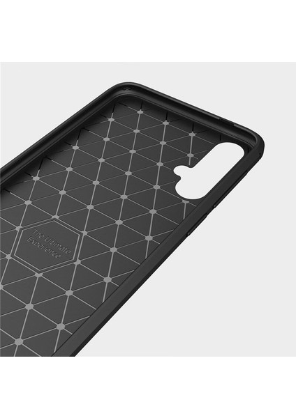 Huawei Nova 5 Pro Brushed Carbon Fiber Silikon Kılıf - Siyah fırsatları
