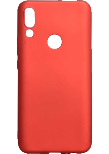 Huawei P Smart Z Premium Matte Silikon Kılıf - Kırmızı
