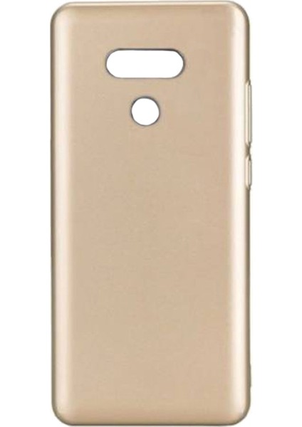LG Q60 Premium Matte Silikon Kılıf - Gold