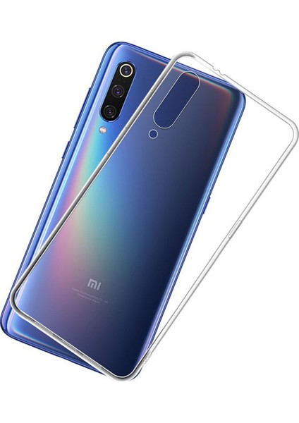 Xiaomi Mi 9 SE Ultra İnce 0.2 mm Soft Silikon Kılıf - Şeffaf