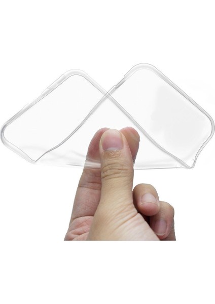 Xiaomi Mi 9 SE Ultra İnce 0.2 mm Soft Silikon Kılıf - Şeffaf