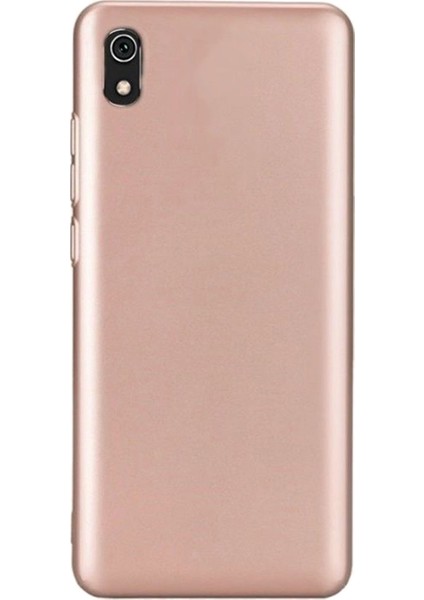 Xiaomi Redmi 7A Premium Matte Silikon Kılıf - Pembe