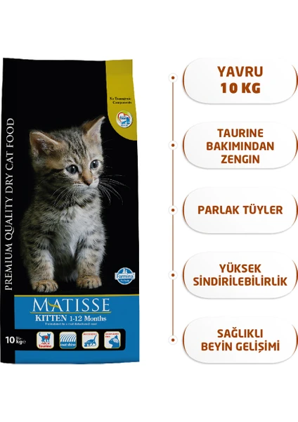 Kitten Kuru 10 Kg Yavru Kedi Maması