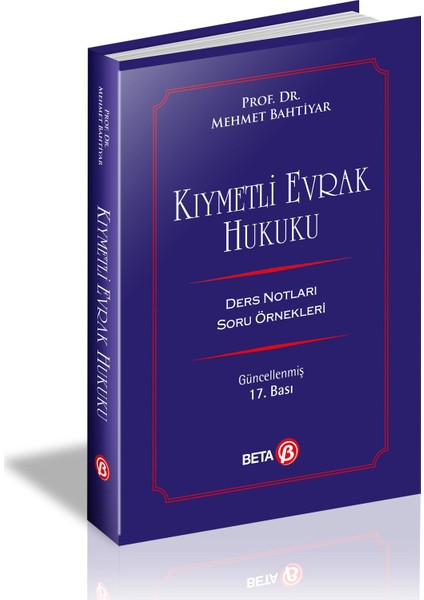 Kıymetli Evrak Hukuku