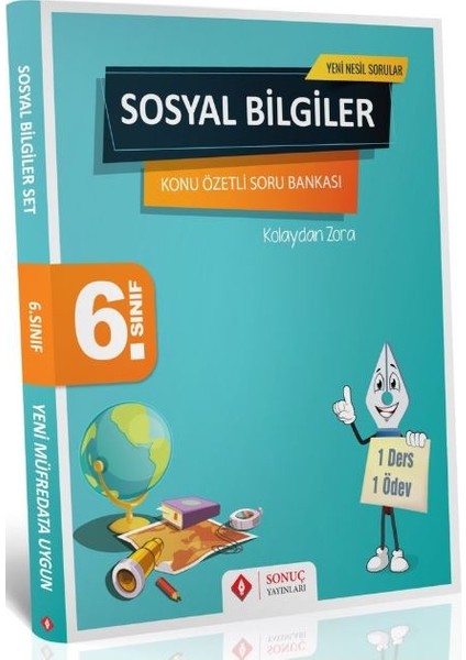 Sonuç Yayınları 6.Sınıf Sosyal Bilimler Set