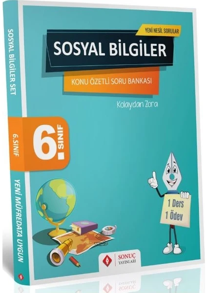 Sonuç Yayınları 6.Sınıf Sosyal Bilimler Set