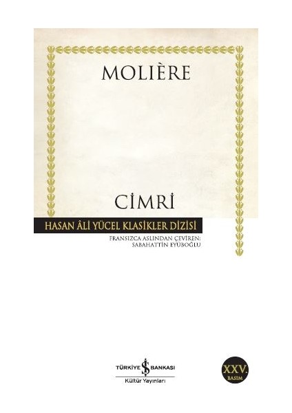 Cimri (Karton Kapak) - Moliere