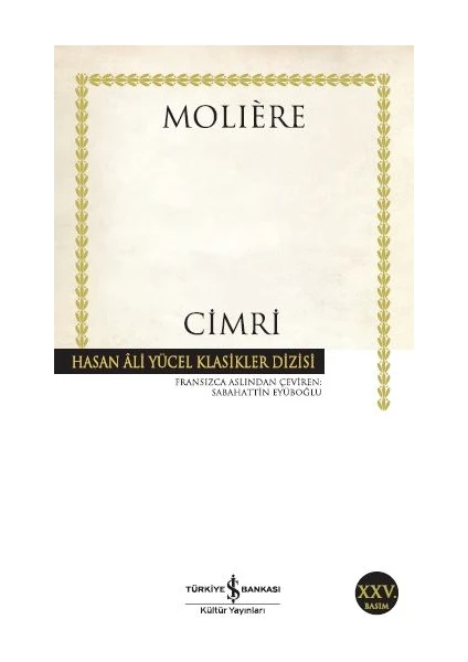 Cimri (Karton Kapak) - Moliere