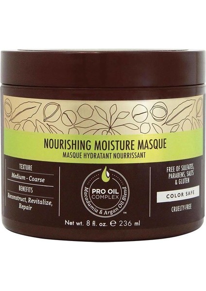 Professional Kuru ve Yıpranmış Saçlar İçin Nemlendirici Maske 236 ml